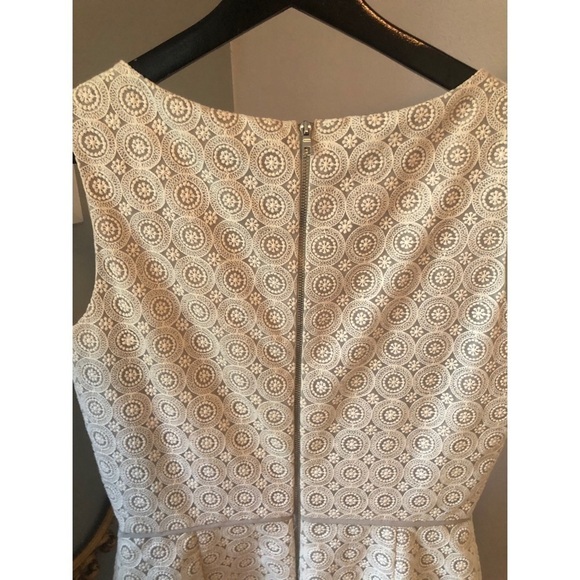 Cremieux Lace Overlay Dress Size 6 - Picture 5 of 5